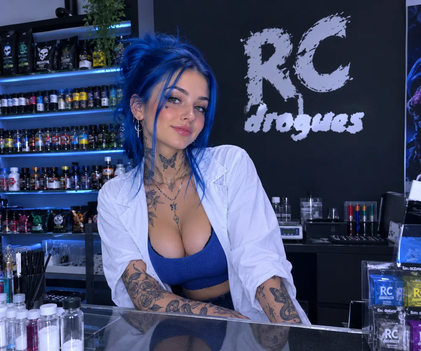 RC shop setting